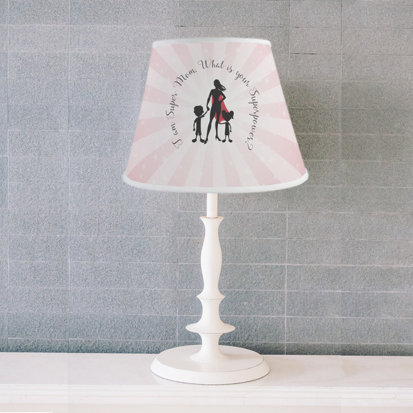 Super Mom Poly Film Empire Lampshade - Lifestyle
