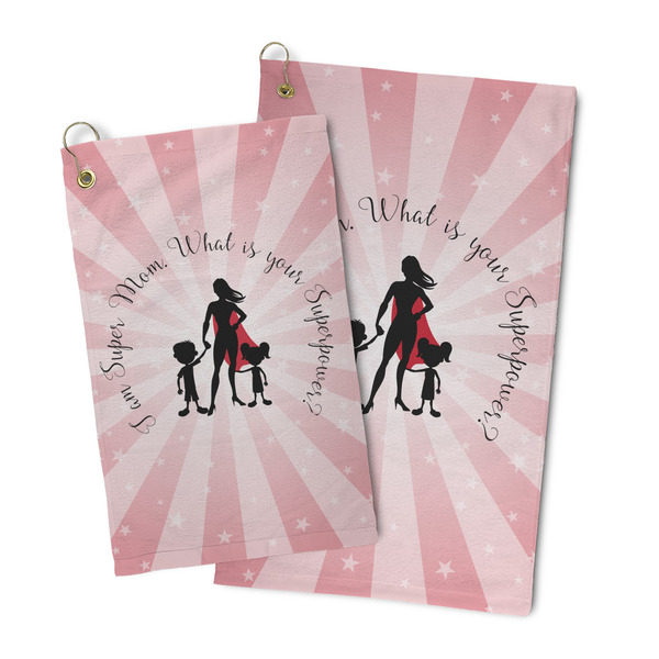 Super Mom Microfiber Golf Towel - PARENT/MAIN