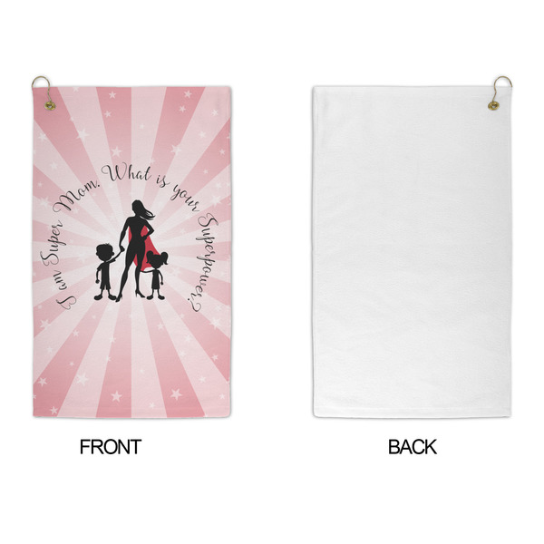 Super Mom Microfiber Golf Towels - APPROVAL