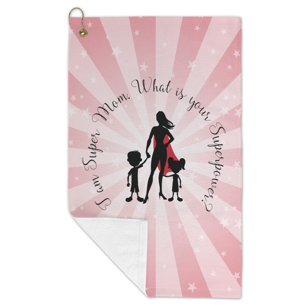 Super Mom Microfiber Golf Towels - FOLD