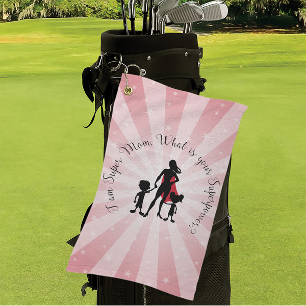 Super Mom Microfiber Golf Towels - Small - LIFESTYLE