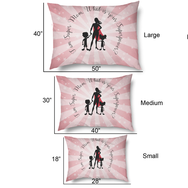 Super Mom Outdoor Dog Beds - SIZE CHART