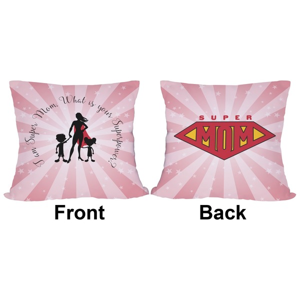 Super Mom Outdoor Pillow - 18x18