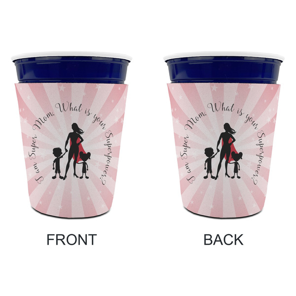 Super Mom Party Cup Sleeves - without bottom - Approval