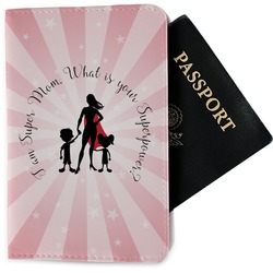 Super Mom Passport Holder - Fabric