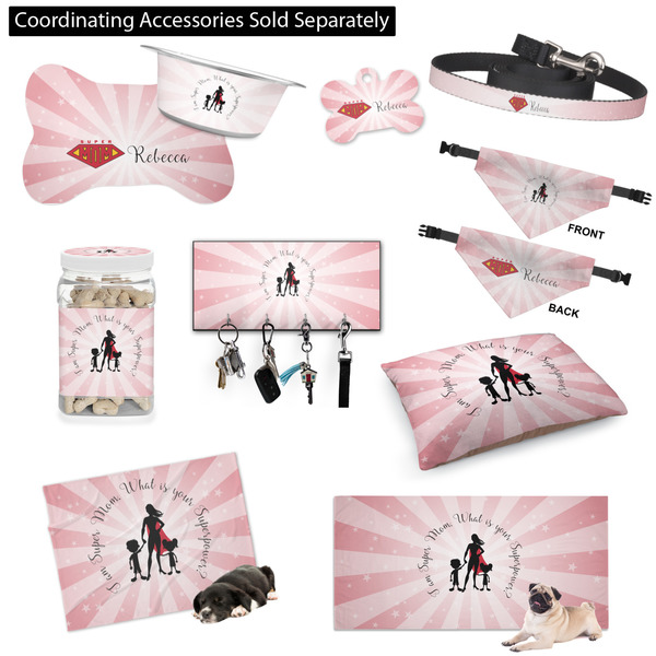 Super Mom Customized Pet Accessories