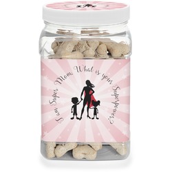 Super Mom Dog Treat Jar
