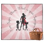 Super Mom Outdoor Picnic Blanket