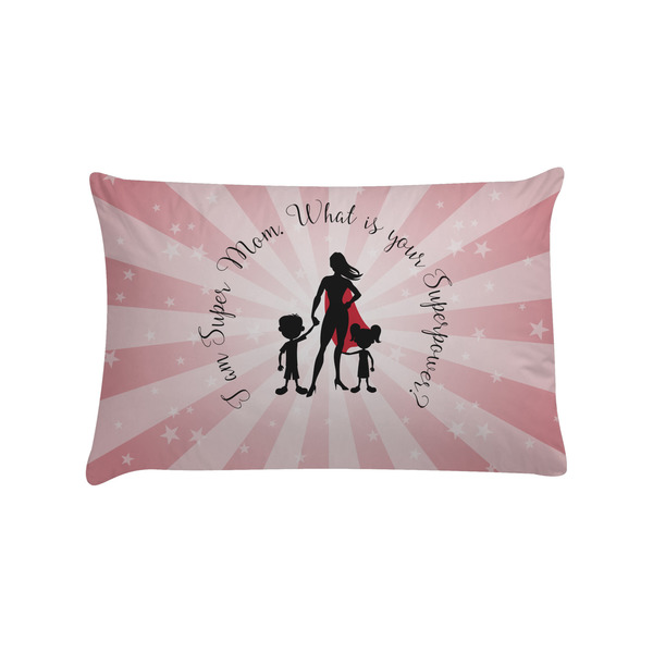 Custom Super Mom Pillow Case - Standard
