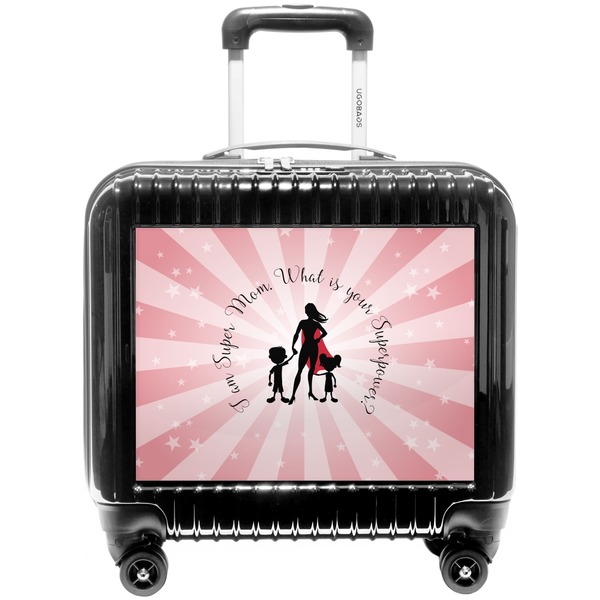 Custom Super Mom Pilot / Flight Suitcase