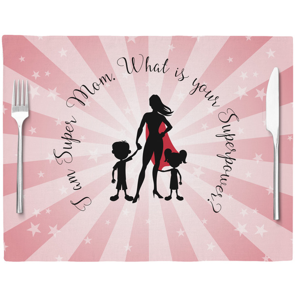 Super Mom Placemat with Props