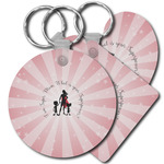 Super Mom Plastic Keychain