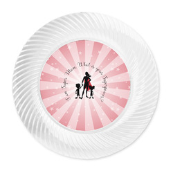 Super Mom Plastic Party Dinner Plates - 10"