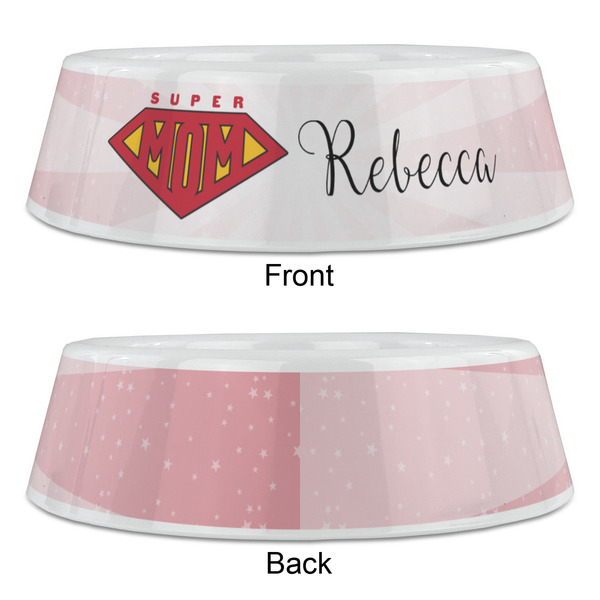Super Mom Plastic Pet Bowls - Large - APPROVAL