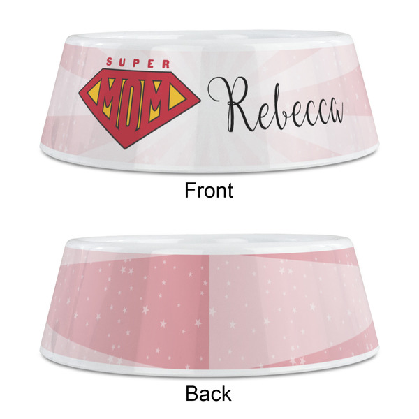 Super Mom Plastic Pet Bowls - Medium - APPROVAL