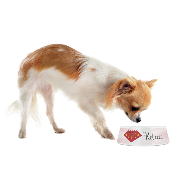 Super Mom Plastic Pet Bowls - Small - LIFESTYLE