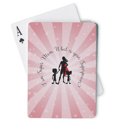 Super Mom Playing Cards