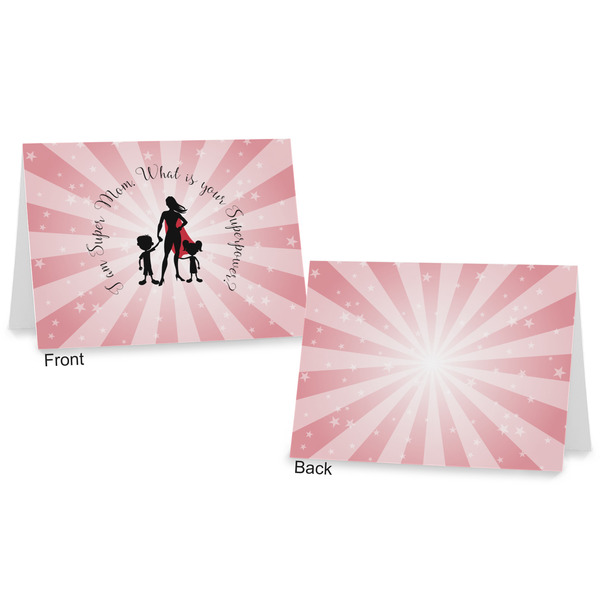 Super Mom Postcard - Front and Back