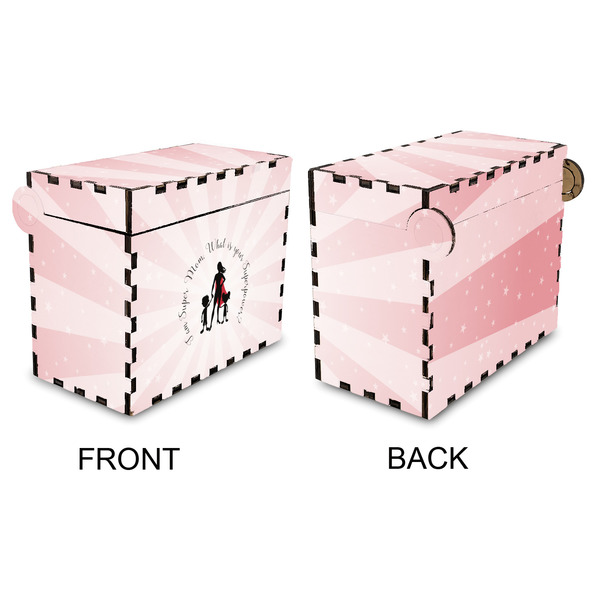 Super Mom Recipe Box - Full Color - Approval