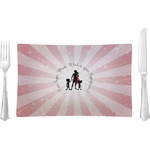 Super Mom Glass Rectangular Lunch / Dinner Plate