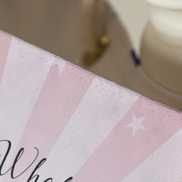 Super Mom Large Rope Tote - Close Up View