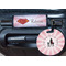 Super Mom Round Luggage Tag & Handle Wrap - In Context
