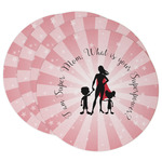 Super Mom Round Paper Coasters