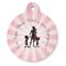 Super Mom Round Pet ID Tag - Large - Front
