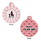 Super Mom Round Pet Tag - Front & Back