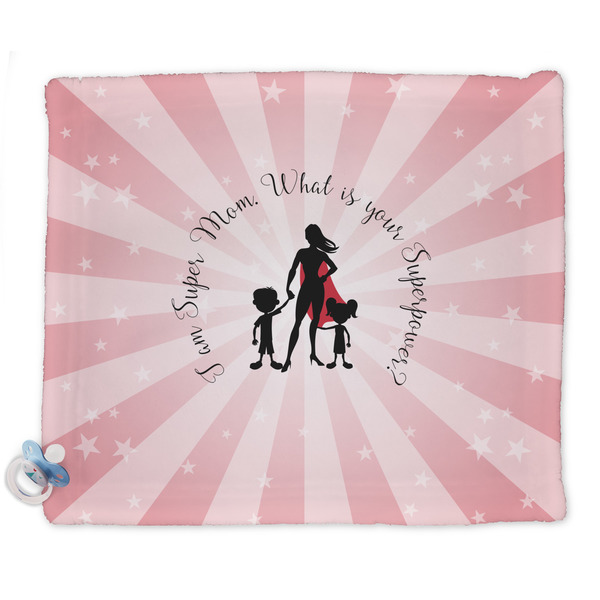 Custom Super Mom Security Blankets - Double Sided