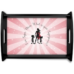 Super Mom Wooden Tray