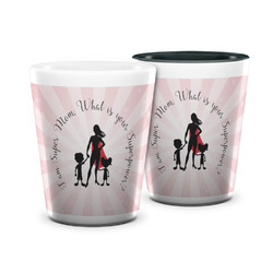 Super Mom Ceramic Shot Glass - 1.5 oz