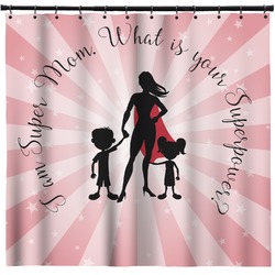 Super Mom Shower Curtain - Custom Size