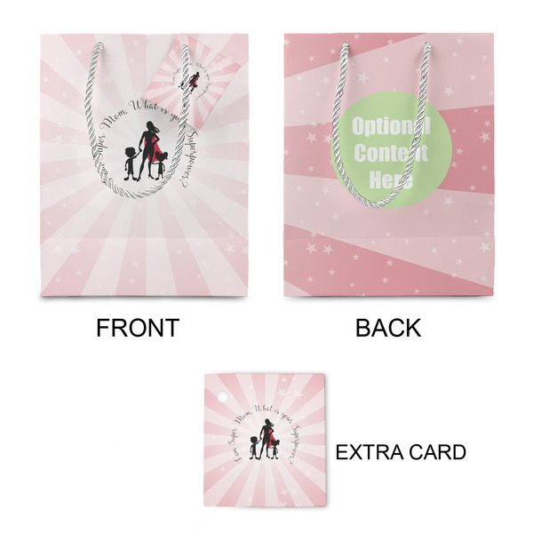 Super Mom Small Gift Bag - Approval