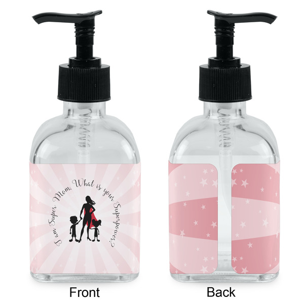 Super Mom Glass Soap/Lotion Dispenser - Approval