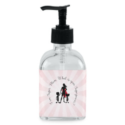 Super Mom Glass Soap & Lotion Bottle - Single Bottle