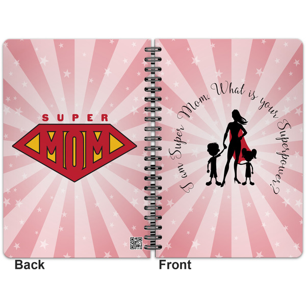 Super Mom Spiral Journal 7 x 10 - Apvl
