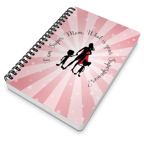 Super Mom Spiral Journal 7 x 10 - Main