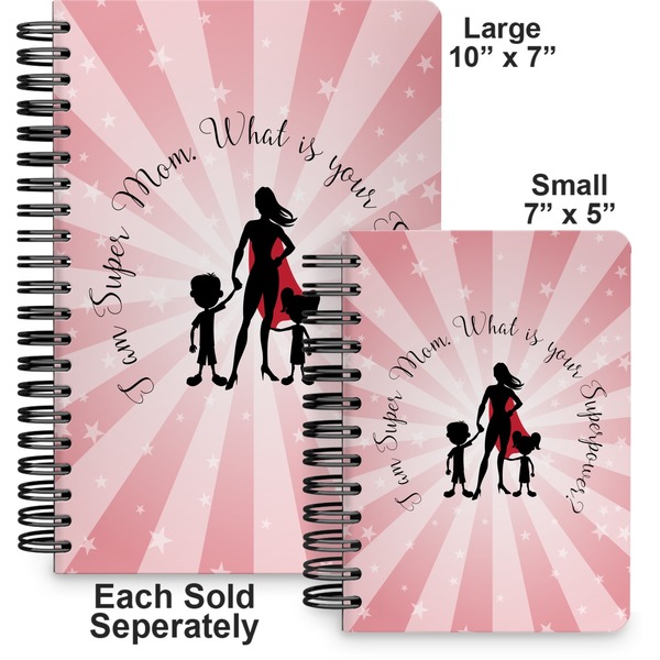 Super Mom Spiral Journal - Comparison