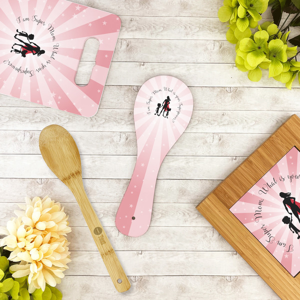 Super Mom Spoon Rest Trivet - LIFESTYLE