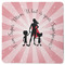 Super Mom Square Rubber Backed Coaster