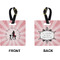 Super Mom Square Luggage Tag (Front + Back)