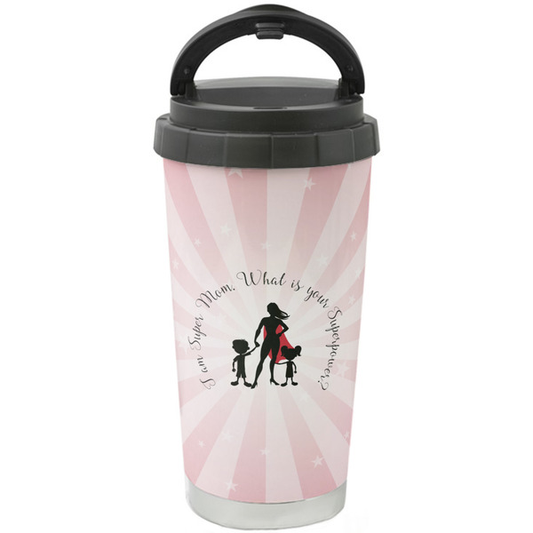 Custom Super Mom Stainless Steel Coffee Tumbler