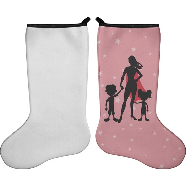 Super Mom Stocking - Single-Sided - Approval