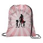 Super Mom Drawstring Backpack