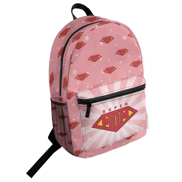 Custom Super Mom Student Backpack