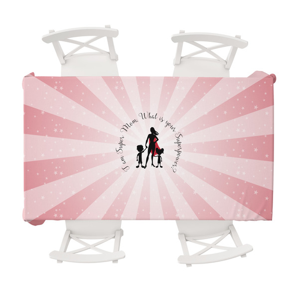 Custom Super Mom Tablecloth - 58"x102"