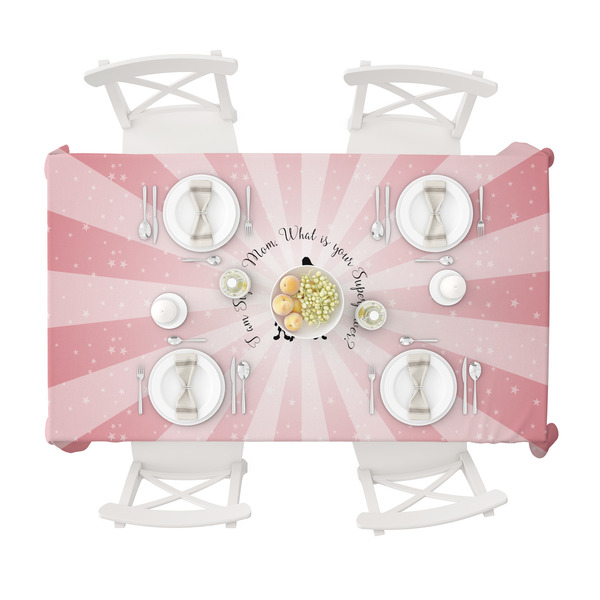 Super Mom Tablecloths (58"x102") - TOP VIEW