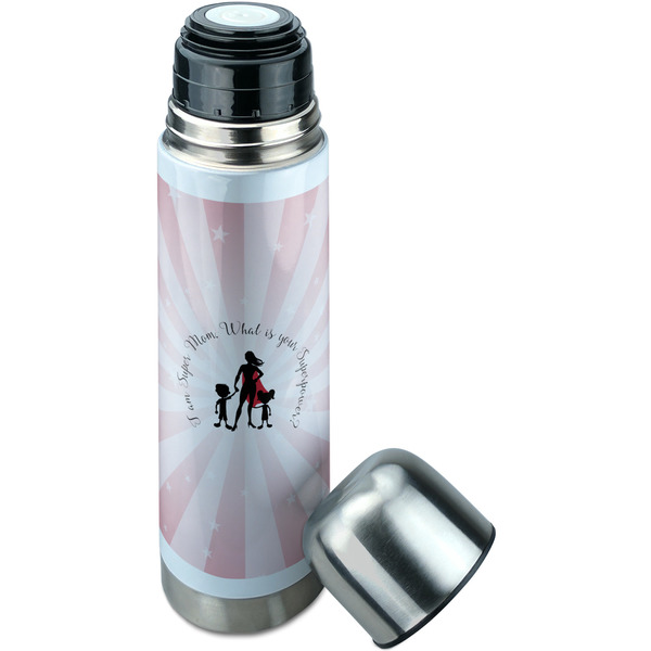 Super Mom Thermos - Lid Off