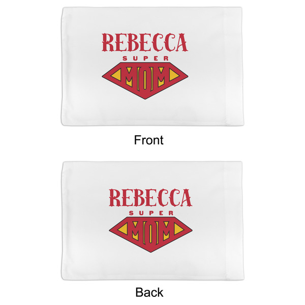 Super Mom Toddler Pillow Case - APPROVAL (partial print)
